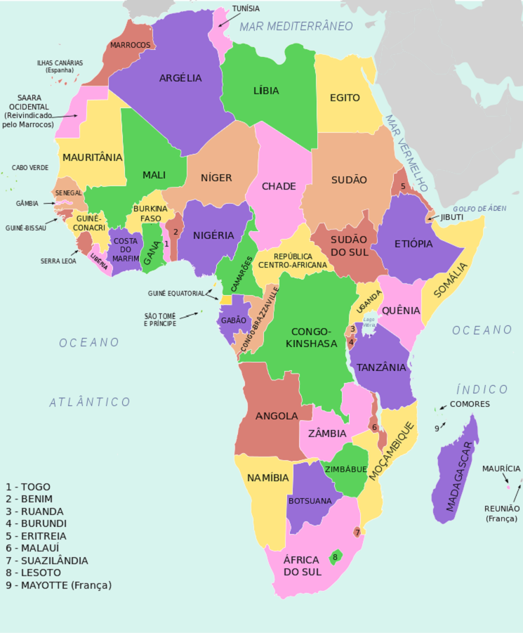 Enviar paquete internacional a África con packgo.es